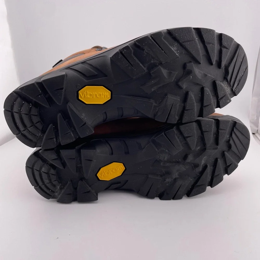 AKU Gore-Tex Brown Leather Hiking Boots Vibram Sole Mens 6 Womens 7.5‎ 132/1